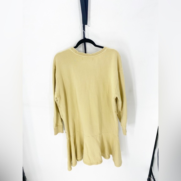 Free People Beach Drop Waist Sweatshirt Dress Sz S - Picture 4 of 4